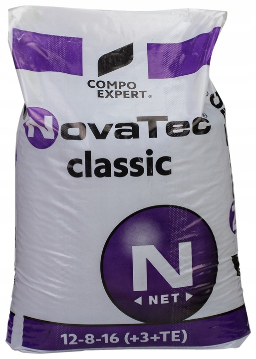 NOVATEC CLASSIC CAŁOROCZNY ORYGINAŁ COMPO EXPERT 25KG NAWÓZ DO TRAWY