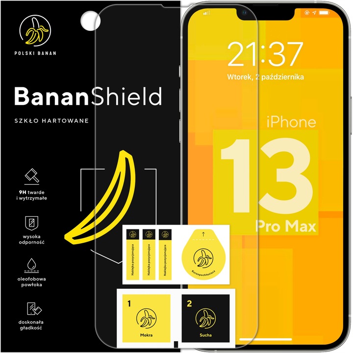 Szkło hartowane 9H BananShield do Apple iPhone 13 Pro Max