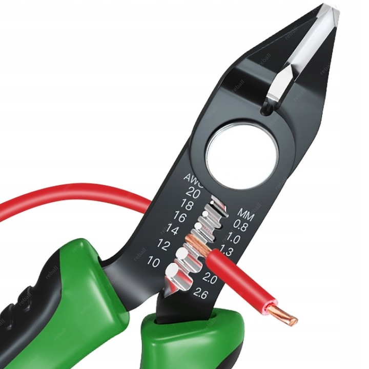 SZCZYPCE DO ŚCIĄGANIA IZOLACJI BOCZNE OBCINACZKI DO KABLI NEOTOP