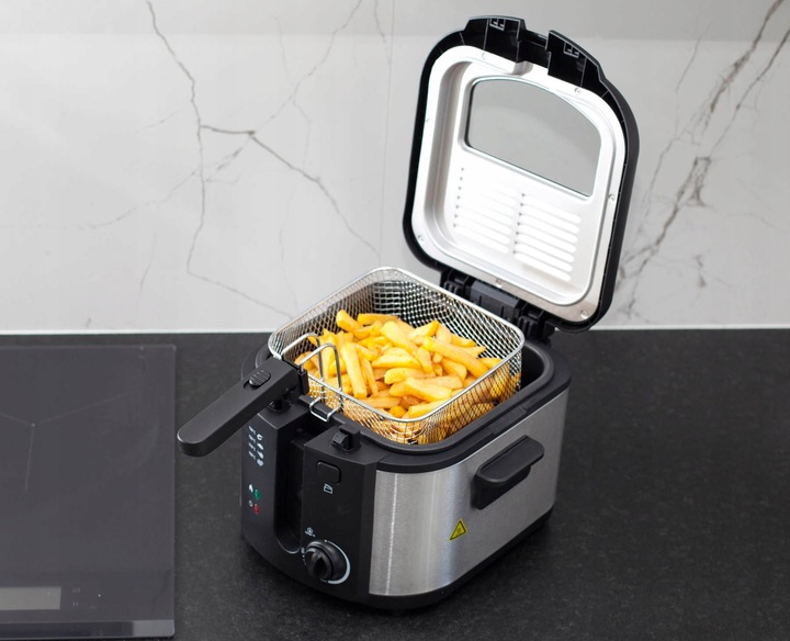 Frytkownica olejowa 1900W – frytownica | duża pojemność łatwe