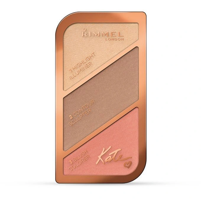Rimmel Sculpting Palette 002 Coral Glow paletka cieni