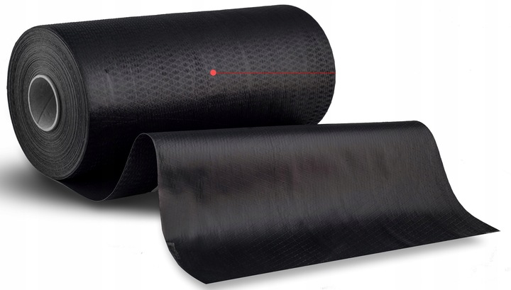 FOLIA FUNDAMENTOWA IZOLACJA POZIOMA FUNDAMENTÓW 30cm x 50mb