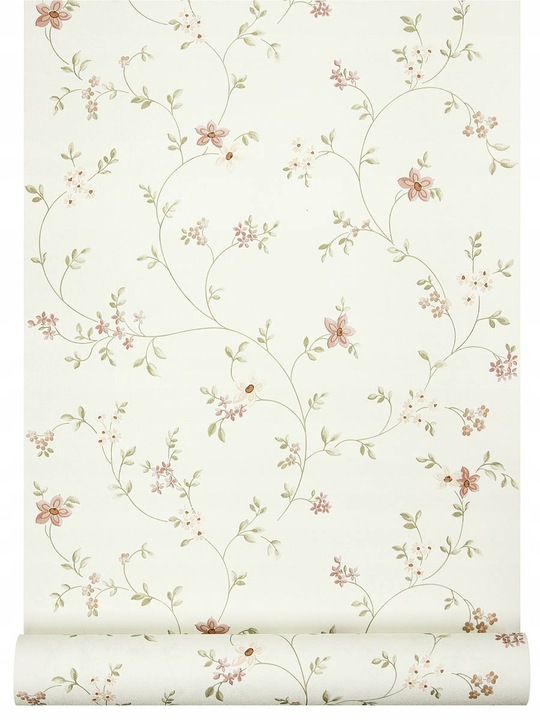 Tapeta STYL PROWANSALSKI deseń z kwiatków