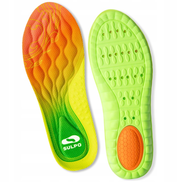 Wkładki do obuwia roboczego SULPO - pianka, oddychające, wygodne
