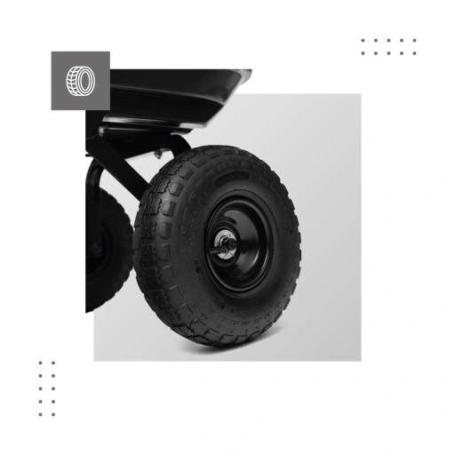 Wózek Ogrodowy Taczka Przyczepka Mark Adler Cart 2.0 120l do 200kg