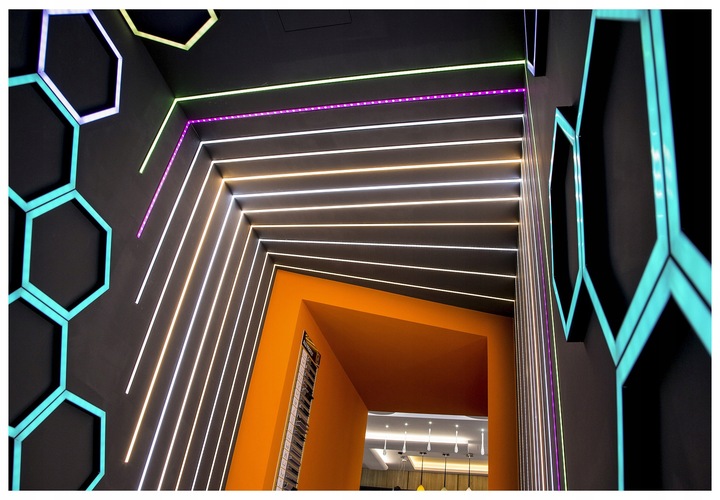 Profil LED Aluminiowy Do Płyt GK Gipsowych 20mm Wpuszczany Regips 2m