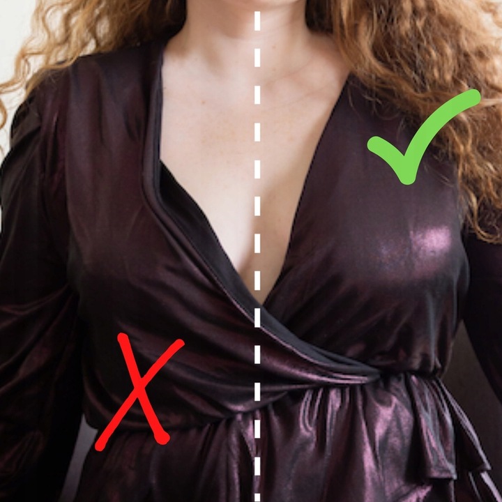 Taśma do ubrań ciała dwustronna silna gruba 3cm