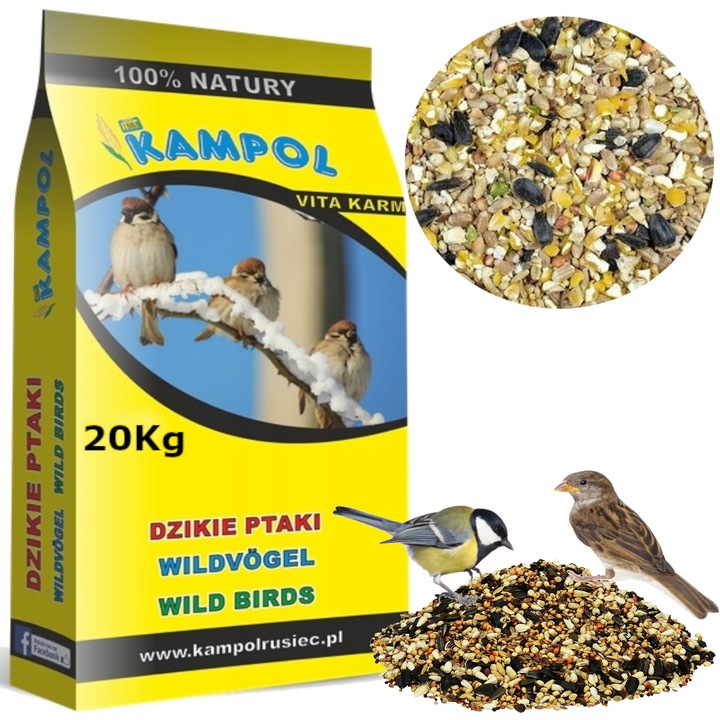 Karma dla dzikich ptaków zimujących 10kg