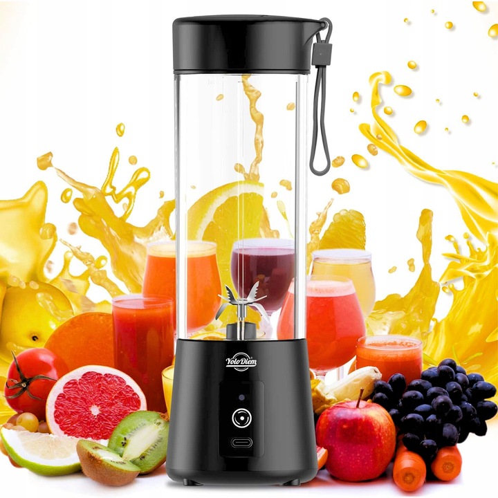 BLENDER PRZENOŚNY 250W 400ML Bezprzewodowy Kielichowy do Smoothie