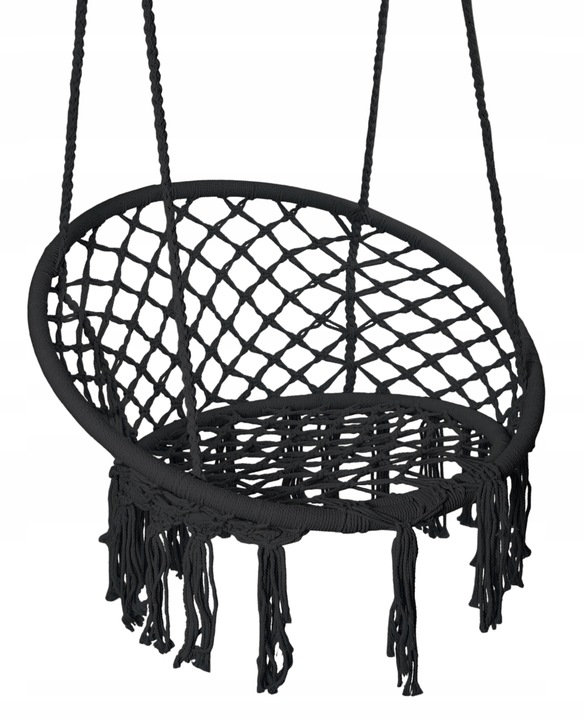 FOTEL WISZĄCY BOCIANIE GNIAZDO HUŚTAWKA OGRODOWA HAMAK DO OGRODU