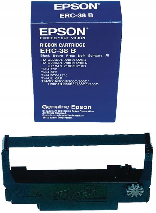 EPSON C43S015374 Taśma Epson black ERC38B x4