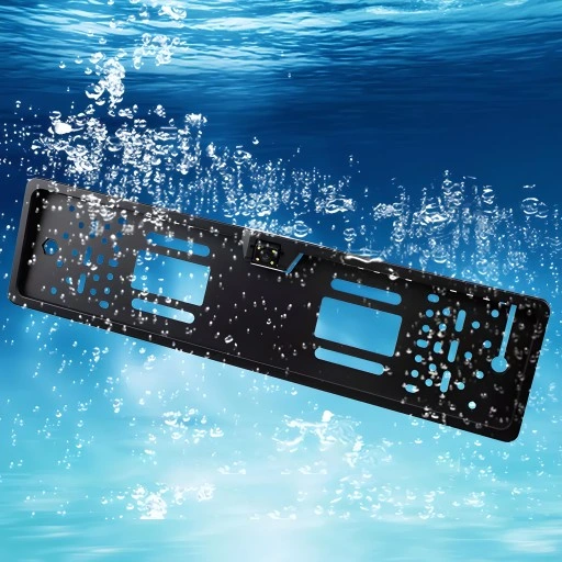 KAMERA COFANIA Z LED W RAMCE TABLICA REJESTRACYJNA