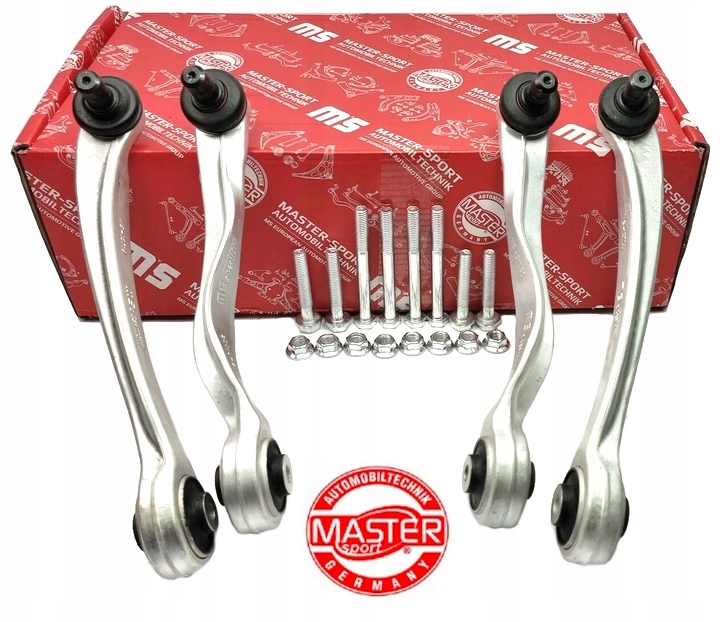 Zestaw Wahacze Górne + ŚRUBY 4x Wahacz Do Audi A4 B5 B6 B7 A6 C5 Passat