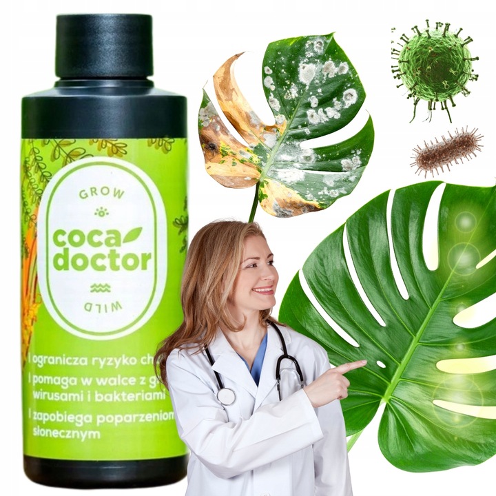 CocaDoctor Preparat Do Roślin Zielonych ANTY-Grzyb ŚRODEK GRZYBOBÓJCZY