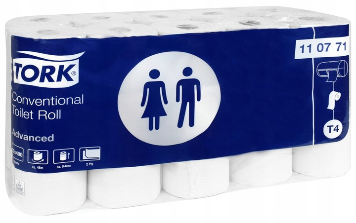 Papier toaletowy Tork Advanced 110771 T4 49,6m A30