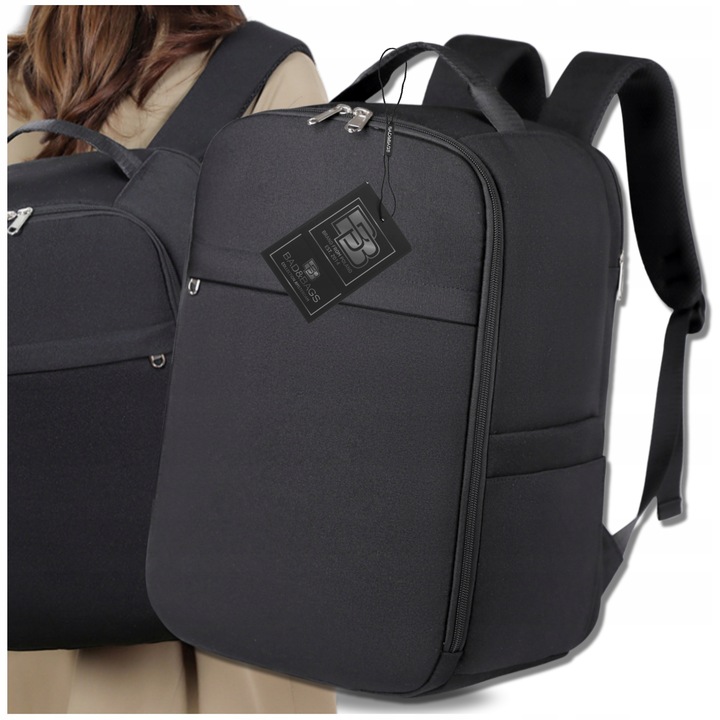 BAGAŻ Do Samolotu A4 Pojemna Torba Męska Plecak Podręczny Podróżny