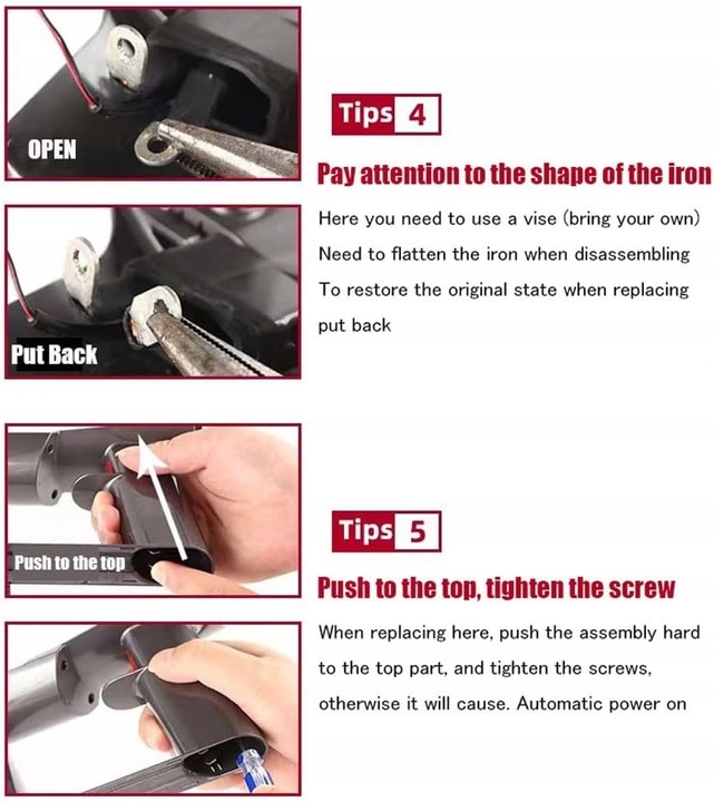 WZMOCNIONY PRZYCISK WŁĄCZNIK SPUST DO DYSON V10 V11 SV12 SV14 + ŚRUBOKRĘT