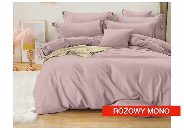 POŚCIEL ANTYALERGICZNA SATYNOWA 220x200 i 2x 70x80 KOMPLET 3 CZĘŚCI WZORY