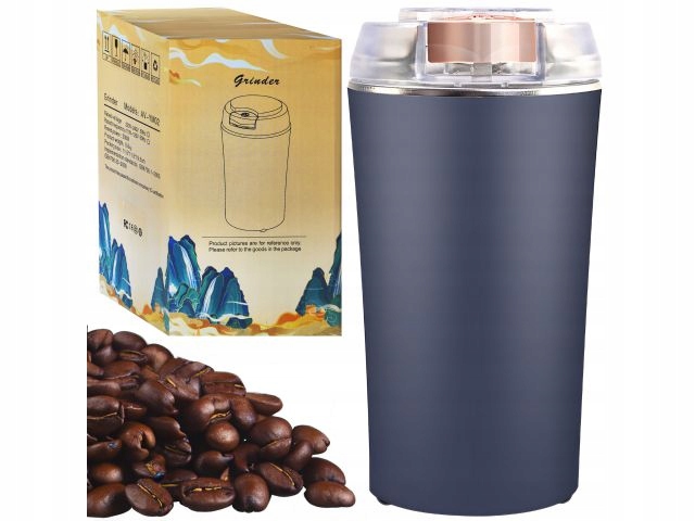 MŁYNEK DO MIELENIA KAWY ORZECHÓW PRZYPRAW ELEKTRYCZNY WYDAJNY MOCNY
