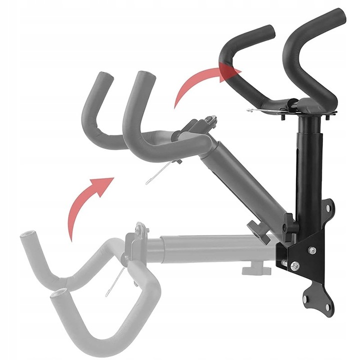 WIESZAK NA ROWER ŚCIENNY DO 25 KG UCHWYT ROWEROWY HAK NA ROWERY DO ROWERU