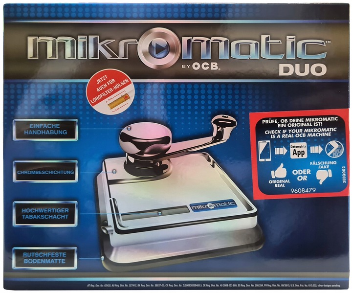 Nabijarka Tłokowa do papierosów OCB Mikromatic DUO
