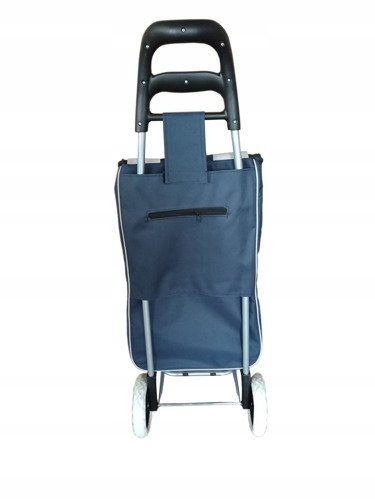 WÓZEK TORBA NA ZAKUPY NA KÓŁKACH SKŁADANY + POTRÓJNE KOŁA NA SCHODY