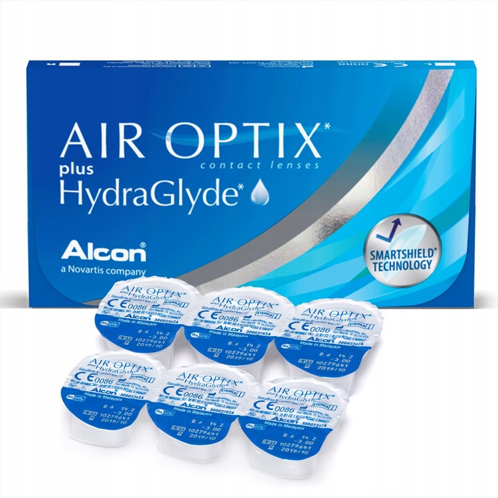 Air Optix Plus HydraGlyde, 3 szt. -2,50