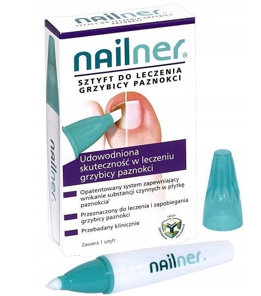 NAILNER sztyft grzybica paznokci 2w1