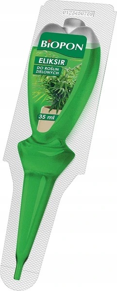 BIOPON NAWÓZ ODŻYWKA ELIKSIR DO ROŚLIN ZIELONYCH działa do 4 tygodni