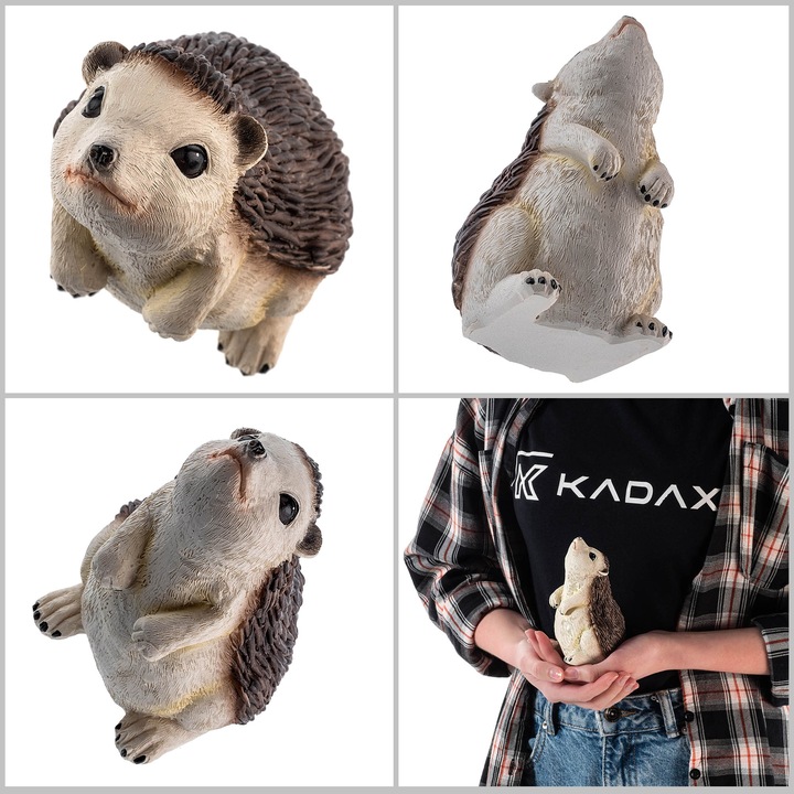 FIGURA OGRODOWA FIGURKA DEKORACJA OZDOBA DO OGRODU JEŻ JEŻYK NA