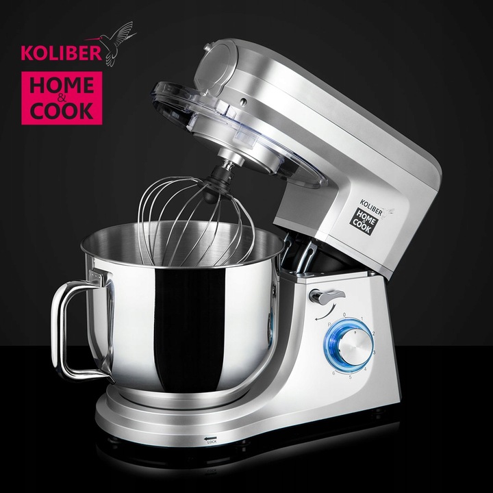 ROBOT KUCHENNY PLANETARNY MIKSER KOLIBER 3500W 8L 21w1 WIELOFUNKCYJNY