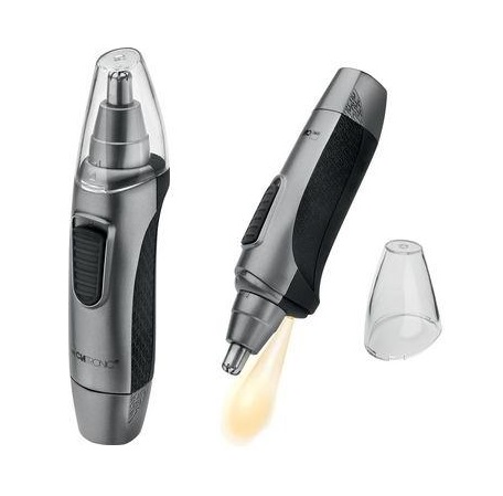 TRYMER DO NOSA I USZU GOLARKA UCHA DEPILATOR WŁOSÓW Z LATARKĄ