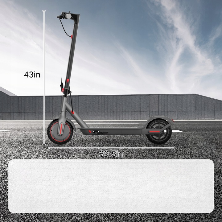 LADPED LP60 PRO Fold E-Hulajnoga 350W 25KM 8.5" IP65 Podwójne Hamulce 120KG