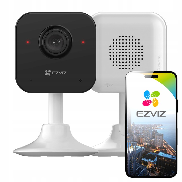 Kamera IP Wifi Bezprzewodowa EZVIZ H1c FullHD IR Detekcja Osób Audio IR10m