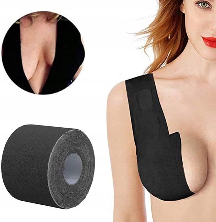 BOOB TAPE TAŚMA MODELUJĄCA BIUST PODNOSZĄCE DEKOLT