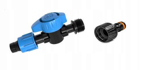 Taśma kroplująca wąż 100m + zestaw 30 akcesoriów