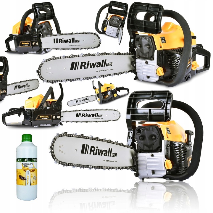 PIŁA SPALINOWA PILARKA ŁAŃCUCHOWA RIWALL RPCS 5140 WERSJA
