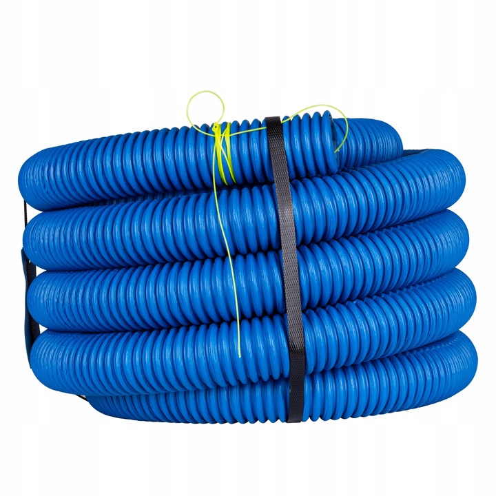 RURA KARBOWANA AROT 50mm 10m PESZEL DO ZIEMI Z PILOTEM NIEBIESKA DVR RDG