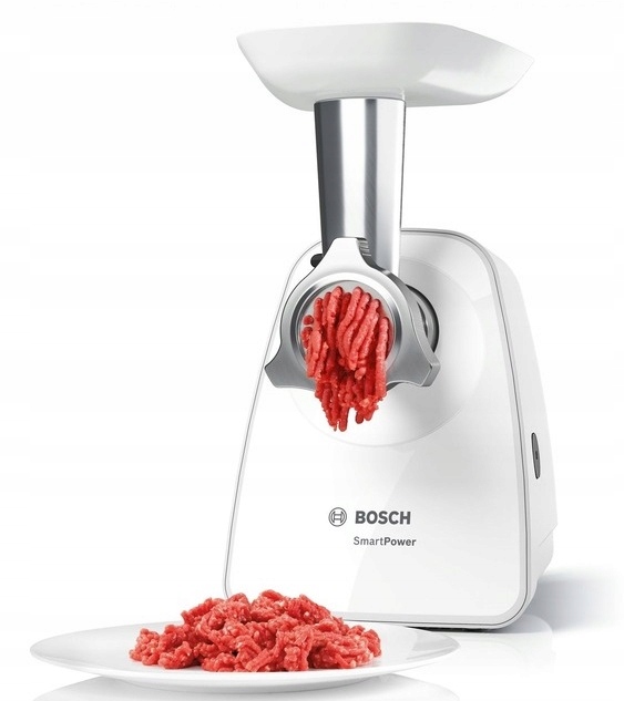 Maszynka do mielenia mięsa BOSCH MFW2510W 1500W Nasadka masarska Mocna