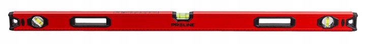 Poziomnica z uchwytami alum. 100cm 1m 3 lib. 1mm/1m STANDARD Proline