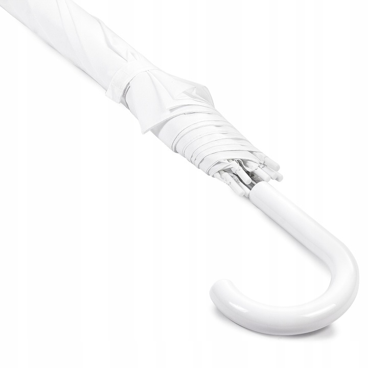 BIAŁY PARASOL biała parasolka ślubna DUŻY XXL