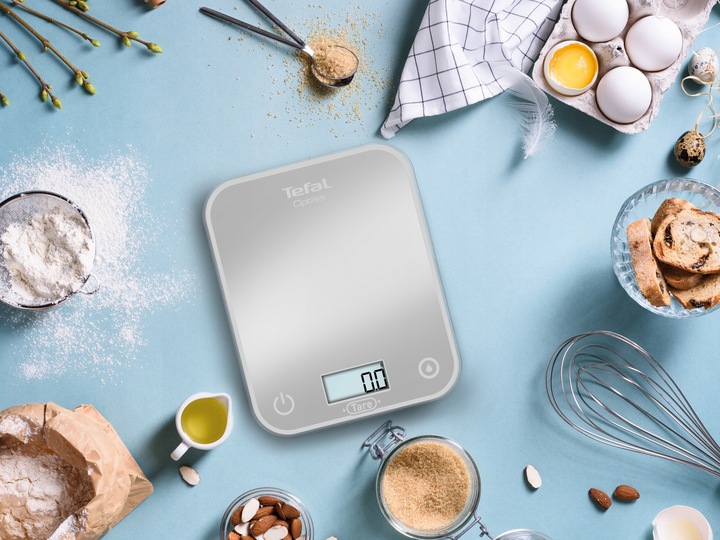 Waga kuchenna spożywcza TEFAL OPTISS srebrna 5 kg