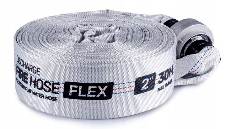 WĄŻ STRAŻACKI MOCNY DO POMPY FAST-FIX MOCNY DŁUGI DO SZAMBA WODY 2"