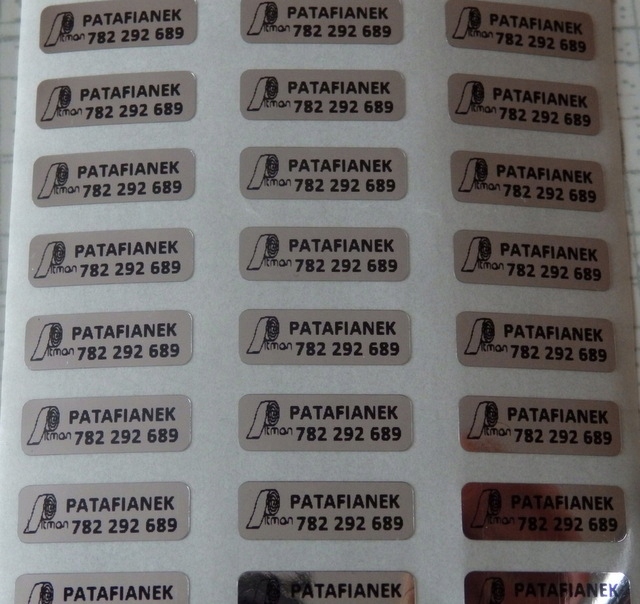 PLOMBA VOID SREBRNA 15*5 mm - 500 szt