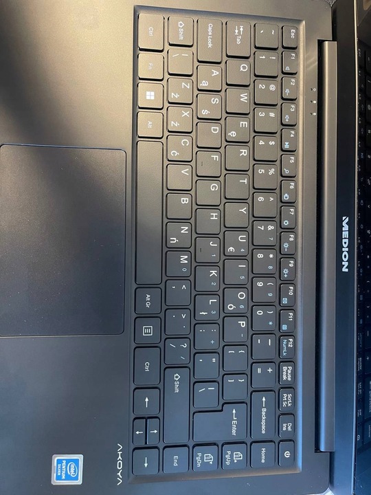 Laptop 14" MEDION Notebook Intel Pentium Silver 4GB DDR4 128 GB SSD