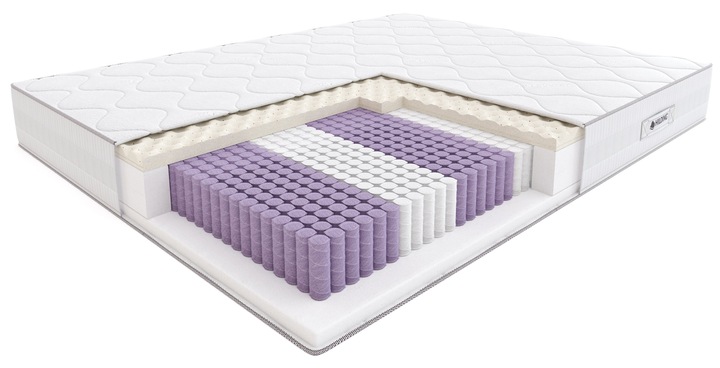 Materac FLAMENCO Hilding 180x200 cm Multipocket Sprężynowy New Tencel