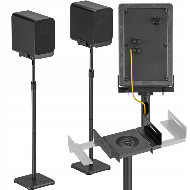 MOZOS MSS6-SET STOJAK POD GŁOŚNIK TELESKOPOWY 2 SZT KOLUMNOWE