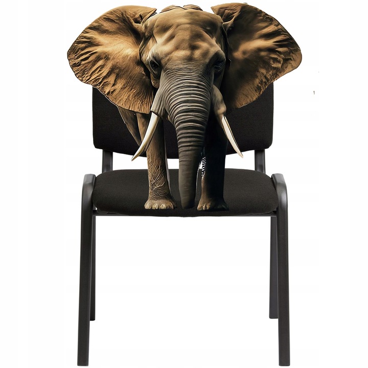 KRZESŁO KONFERENCYJNE BIUROWE ISO BLACK GRUBY PROFIL TAPICEROWANE Z