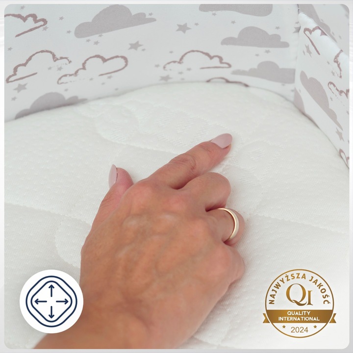 Materac do Chicco Next2Me Forever h2 do dostawki Chicco Next to Me Forever