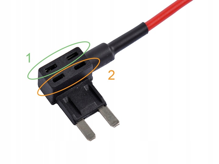 3x Przejściówka do bezpieczników adapter bypass + 3x bezpiecznik